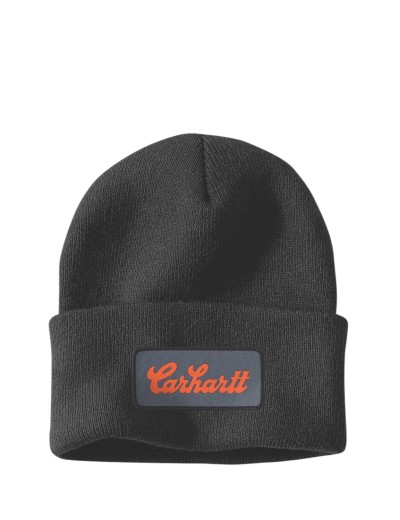 Зимова шапка Carhartt Script Patch