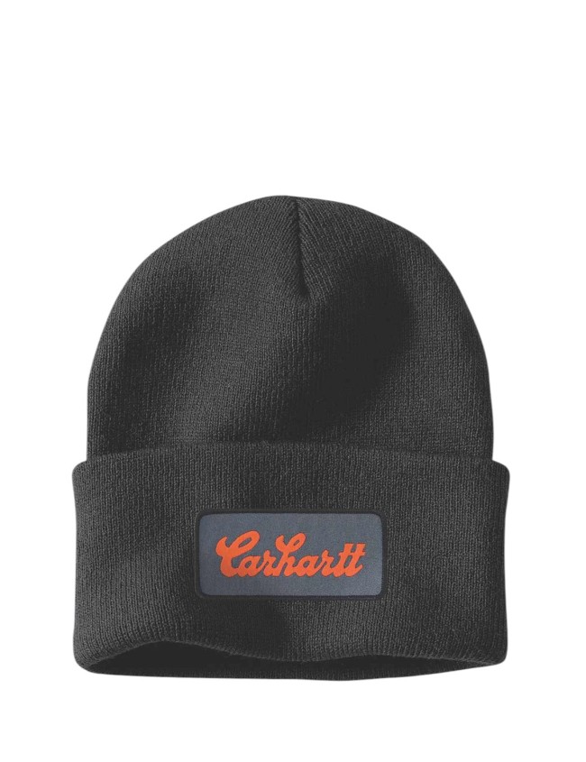 Зимова шапка Carhartt Script Patch