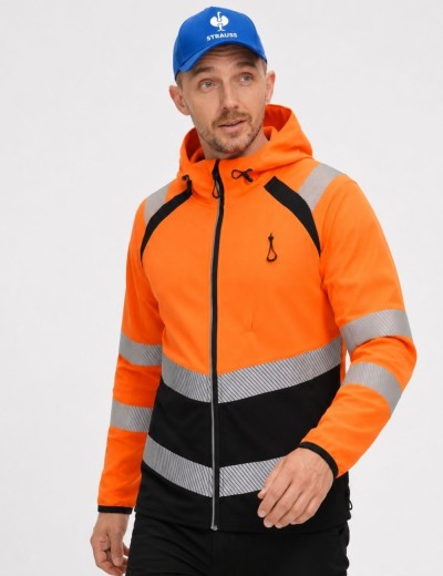 Сигнальна софтшел куртка Bosafety Topek C2