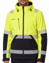 Сигнальна софтшел куртка Bosafety Valencia C2